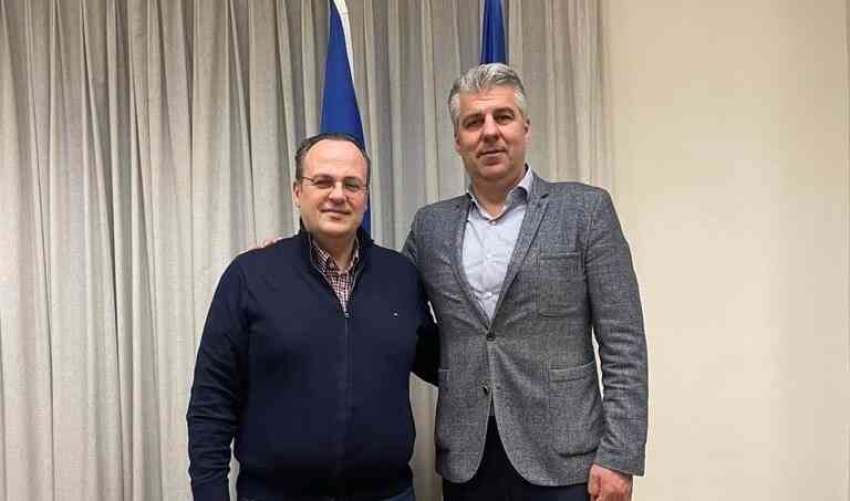 Συνάντηση Προέδρου ΕΦΕΠΑΕ Πλάτωνα Μαρλαφέκα με τον Περιφερειάρχη Αν.Μακεδονίας & Θράκης
